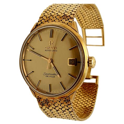 omega 18k gold watch vintage womens|vintage Omega Watch catalogue.